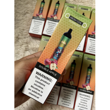 การขายร้อนปังกษัตริย์ 6000 พัฟแบบใช้แล้วทิ้ง vape