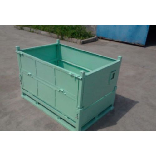 customized matel foldable turnover box