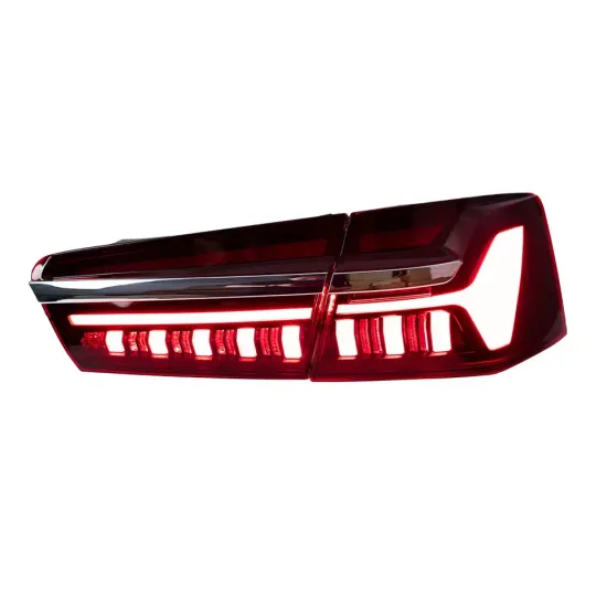 LED Taillights for Audi A6 C7 A6L C8 2012-2015 - DRL Signal Projector Lens