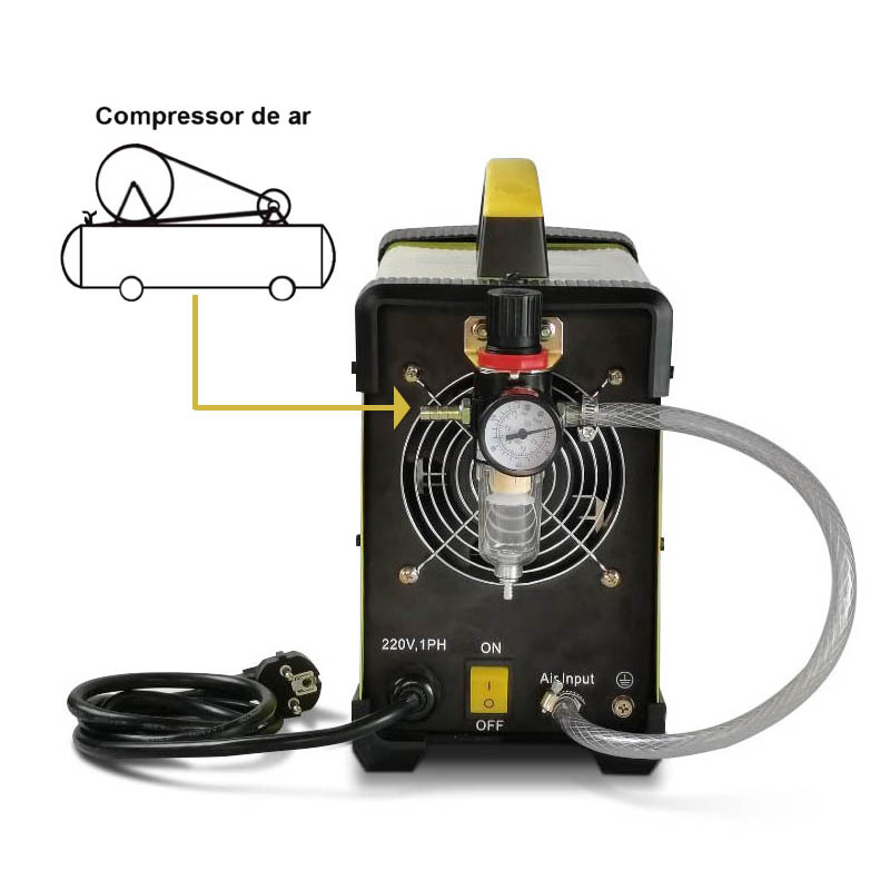 Fast Supply Plasma Cutter CUT40 Inverter MOSFET Technology Metal Cutter - Max Clean Cut Thickness 10.00MM