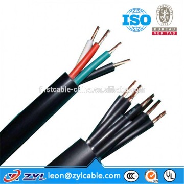 pvc insulated copper wire braiding shielded control cable/fire resistant control cable/ SWA Control Cable