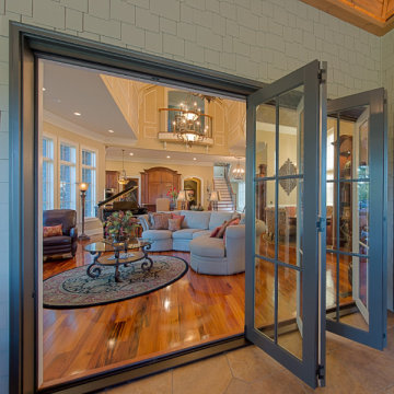 aluminium bifold patio doors Kitchen Bi Fold Door Aluminum Glass Folding Doors Factory