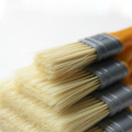 Plastic handle paint brush wall