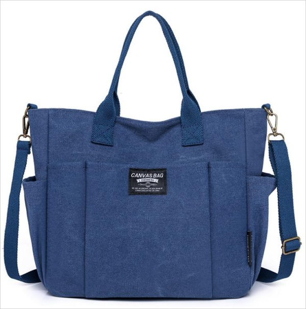 ถุงผ้าใบผ้าใบที่เป็นมิตรกับสิ่งแวดล้อมใหม่ New Eco-Friendly Canvas Cotton Bag