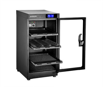 Digital Control dehumidify dry cabinet for Lens Camera equipment storage