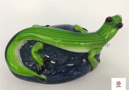 The Lizard Glass Sculpture