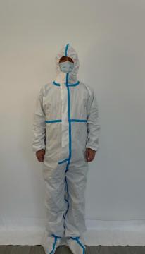 Atmungsaktiver Schutzoverall mit Socken