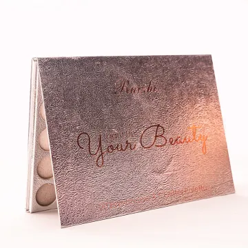 Customized Pink Makeup Palette Eyeshadow Empty Magnetic Box