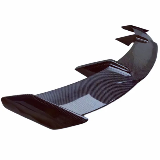 For G80 G82 M3 M4 dry carbon fiber rear spoiler M-style body kit front bumper edge rear diffuser side skirts