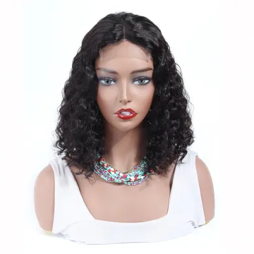 Yeswigs New Trending Style Short Bob Cut Swiss Lace Front Closure Wigs Deep Wave Indian Human Hair Closure Wigs Short Bob Lace