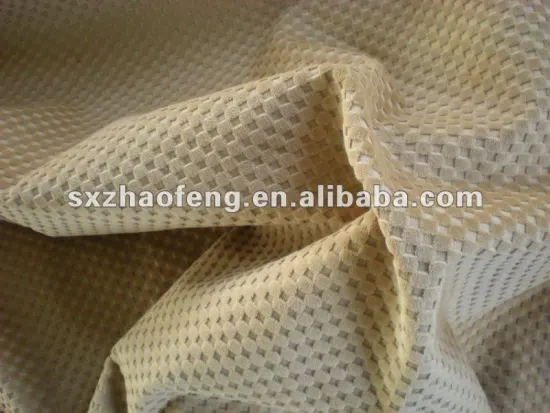 woven twill 100%cotton lattice velveteen fabric for sofa cloth,cushion cover and decorative fabric
