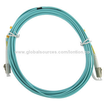 LC/UPC-LC/UPC Single and Multi-mode Duplex Fiber-optic Patch Cable, 0.2 Repeatability, LSZH Jacket