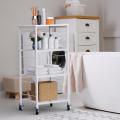 4 Tier White Microwave Cart Table Stand