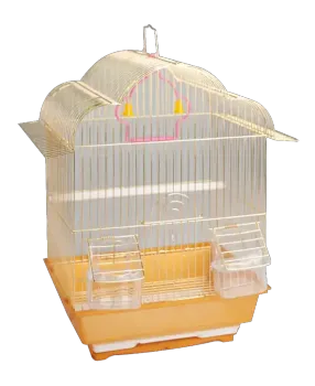 Pet Products: Flight Cage for Multiple Birds - Made of Metal Steel, Ideal for Golden Birds, Parrots and Other Multi-Bird Home Crates
