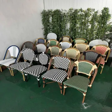 Hot Selling Outdoor Furniture Sets: Waterproof Rattan Dining Chairs & Aluminum Coffee Tables