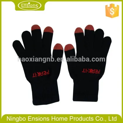 ningbo manufacturer good quality warm winter touch screen technology gloves