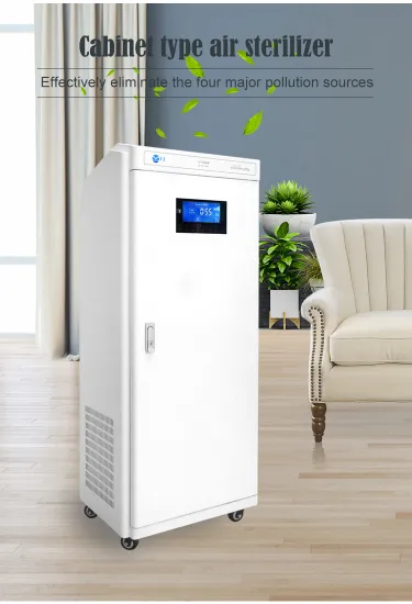Cabinet Type UV Disinfection HEPA Class Air Purifier