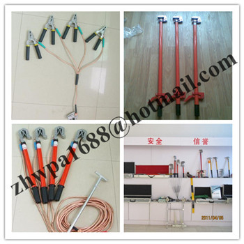 Short circuiting rod&H.T Discharge Rod,portable earth rod set