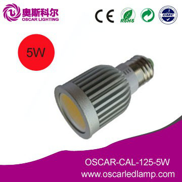 high power COB 5W spotlight warm white with CE & RoHS