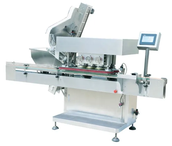 JF-D902 Automatic Jar Capping and Screwing Machine for Plastic and Glass Bottles