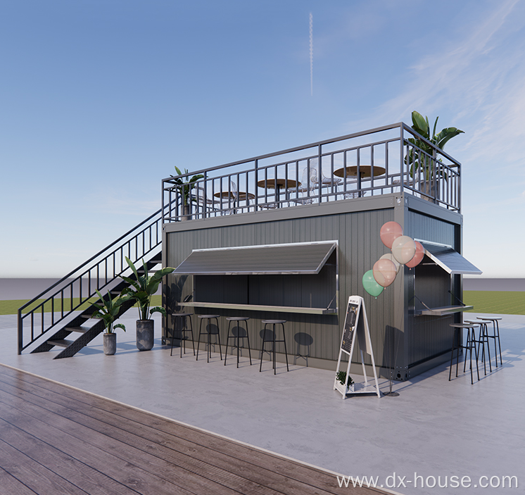 mobile fast food container house container bar house