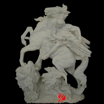 Antique reproduction with lion