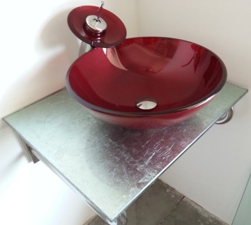 Wash Basin Glass BowlModern Bathroom Basin 4179