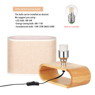 Unique Design Bedroom Nightstand Table Lamp