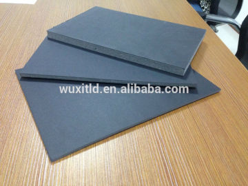 5mm 3mm black white advertising board self adhesive ps foam board PVC foam board