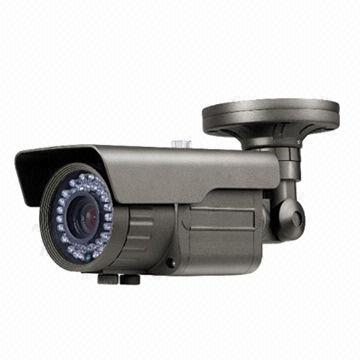 Weatherproof CCD Camera, 1/3-inch Sony 600TVL (4 - 9mm) Lens