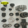 Custom Aluminium 6061 Gears dan 7075 Spline Shaft