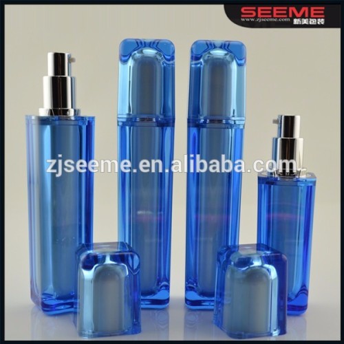 High quality 15ml 30ml 50ml 100ml square bottle cosmetics