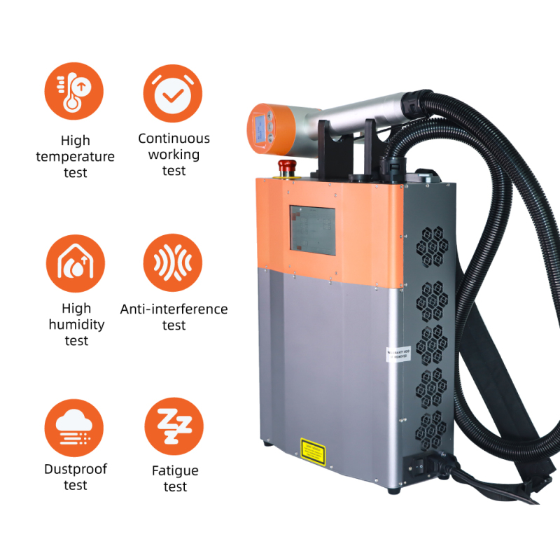Kindlelaser 100W Backpack Laser Cleaning Machine for Rust Removal