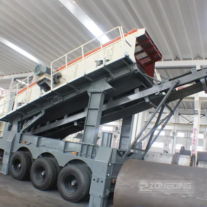 Good Mobility Mobile Impact Crushing Plant