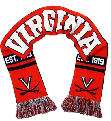 Custom New Design Virginia Cavaliers Scarf