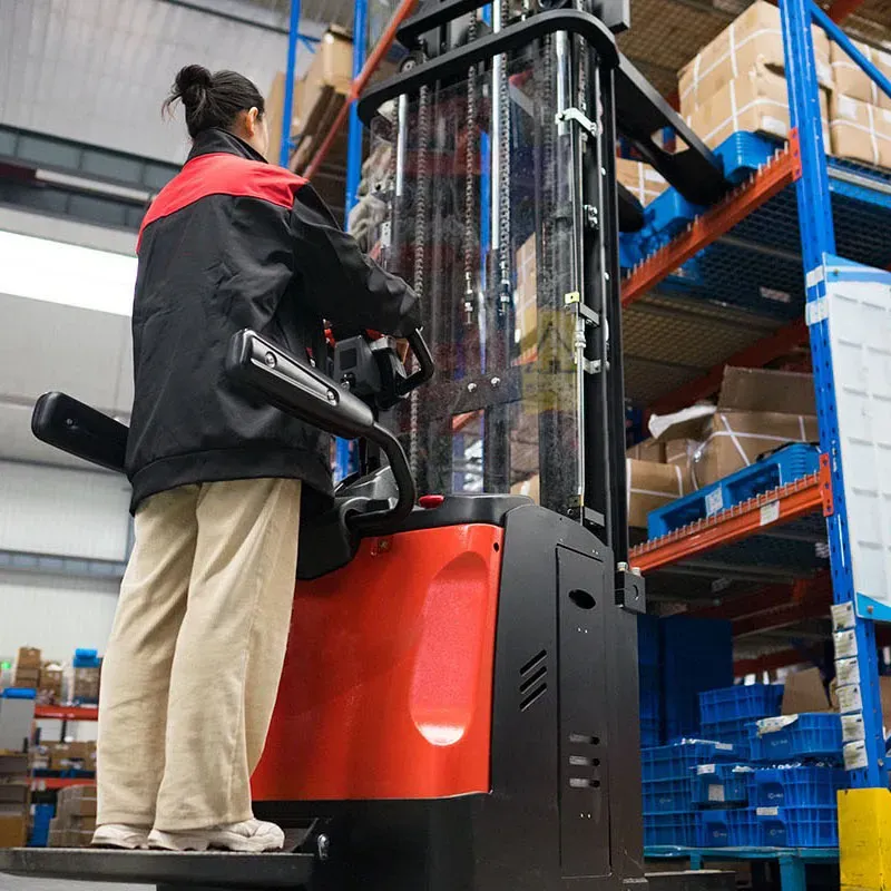 Heavy Duty Electric Pallet Stacker for Loading and Unloading