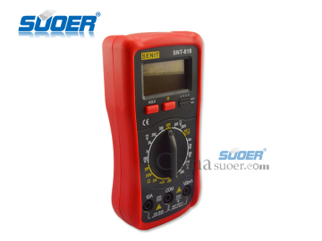 Suoer Digital Multimeter for Battery Tester (SNT818)