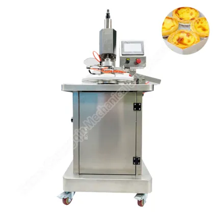 Semi-Automatic Egg Tart Machine: Manual Egg Tart and Crust Making Machine