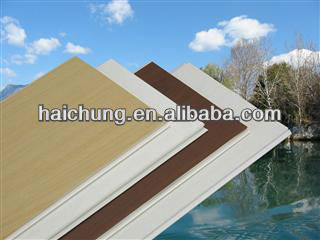 New design for 60*60 hot transfer printed pvc ceiling panel