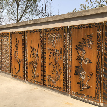 Cortern Steel Wall Art Garden Panel