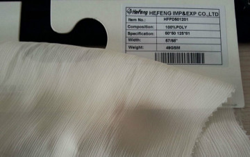 100%poly chiffon crepe wrinkle chiffon fabric slight