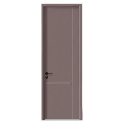 Free Painted Plywood Door with Decoration Soundproof Wooden Room Door