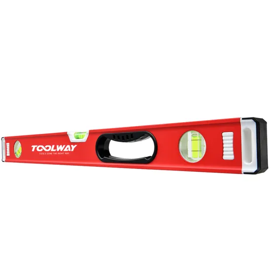 Professional 600mm Aluminum Torpedo Level with Bubbles - Heavy Duty Box Level