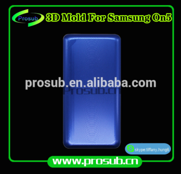 3D sublimation mobile phone case cover plastic injection mould for SFM- Samsung On5 G5500