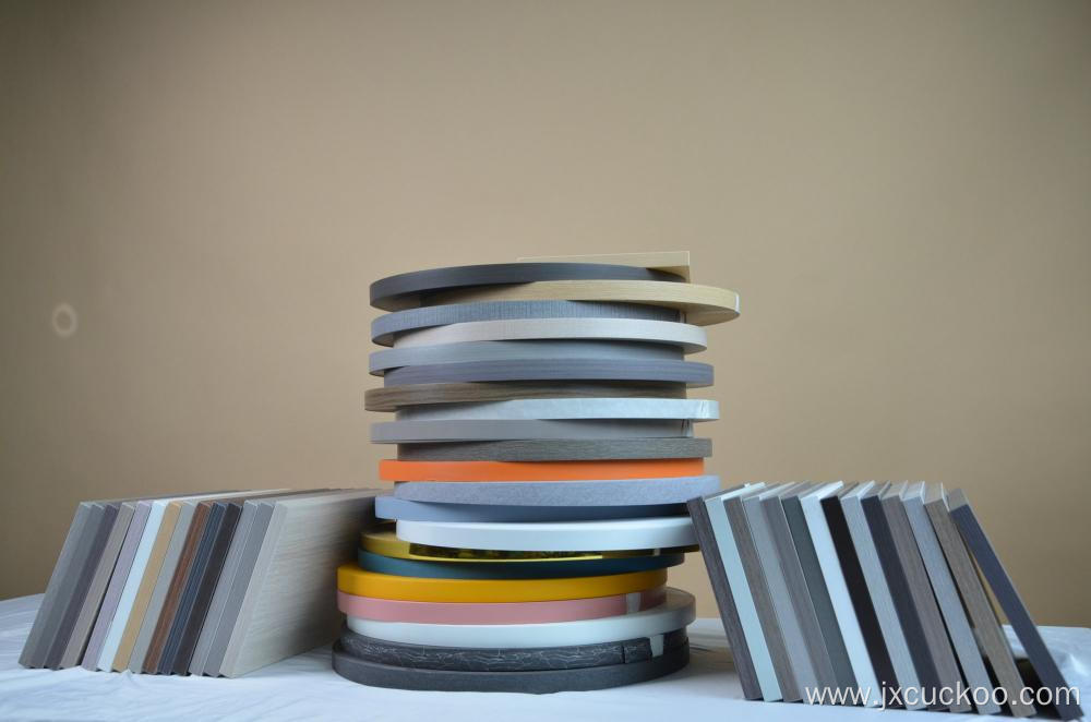 Customized various colour edge banding tape ABS