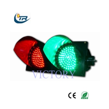 100mm High-Tech Full Graphic Mini Traffic Light, No Strobe LED Traffic Light