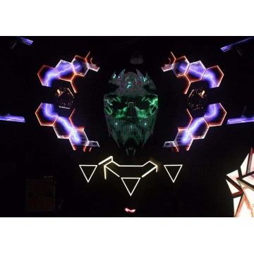 Slim Full Color Customizable Irregular Shape LED Display