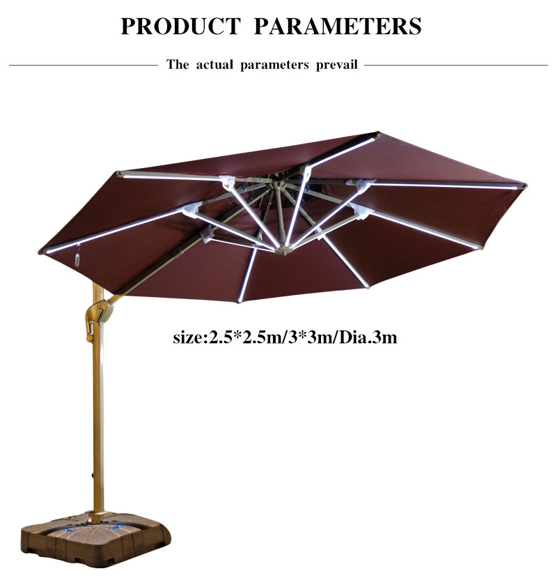 patio umbrella lights