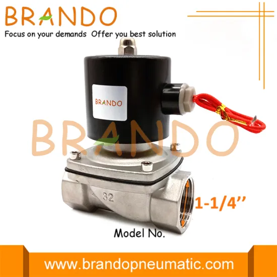 2S350-35 SUW-35 1-1/4'' Stainless Steel Water Solenoid Valve