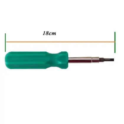 Flat Head & Phillips Reversible Screwdriver